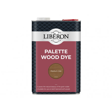 Liberon 126754 Palette Wood Dye Medium Oak 5 litre