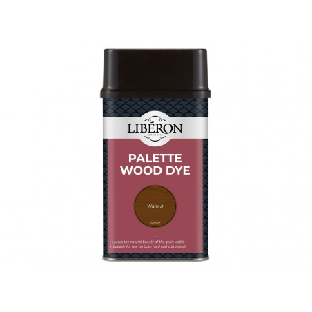 Liberon 126749 Palette Wood Dye Walnut 500ml