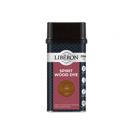 Liberon 126784 Spirit Wood Dye Teak 250ml