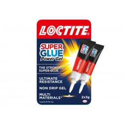 Loctite 2633679 Super Glue Power Gel Tube 2 x 3g