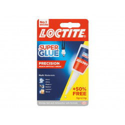 Loctite 3033905 Super Glue Precision Bottle 5g + 50% Extra Free
