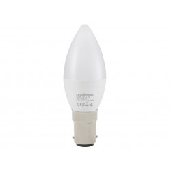 Link2Home L2HB155W Wi-Fi LED SBC (B15) Opal Candle Dimmable Bulb, White + RGB 470 lm 5.5W