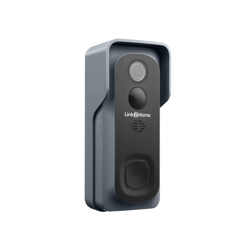 Link2Home L2H-BELLBATTERY Weatherproof (IP54) Battery Smart Doorbell