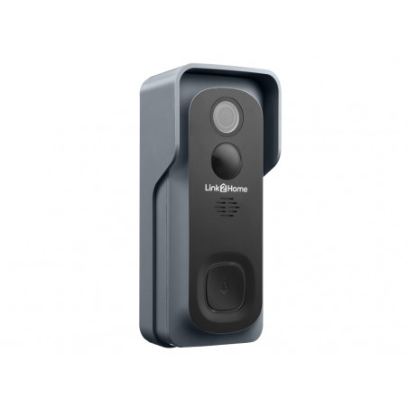 Link2Home L2H-BELLBATTERY Weatherproof (IP54) Battery Smart Doorbell