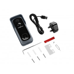 Link2Home L2H-BELLBATTERY Weatherproof (IP54) Battery Smart Doorbell