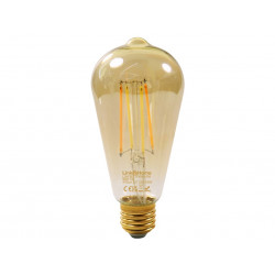 Link2Home L2HFEE27P5W Wi-Fi LED ES (E27) Pear Filament Dimmable Bulb, White 470 lm 4.5W