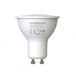 Link2Home L2HGU105W-4PK Gu10 Wi-Fi Led Lamp With Rgb Pack 4