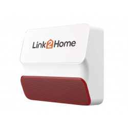 Link2Home L2H-SECURESIREN Smart Alarm External Siren