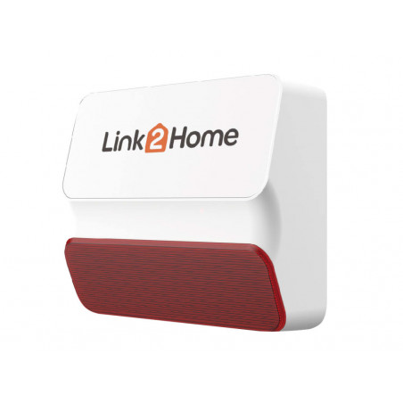 Link2Home L2H-SECURESIREN Smart Alarm External Siren