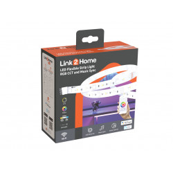 Link2Home L2H-STRIPRGBCCT Flexible LED Light Strip 5m