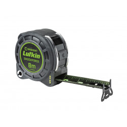 Crescent Lufkin® L1125BCM Shockforce Night Eye Dual-Sided Tape 8m (Width 30mm) (Metric only)