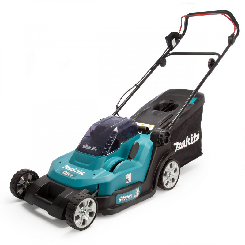 Makita DLM432Z 36V LXT Cordless Lawnmower 43cm (Body Only) - Accepts 2 × 18V Batteries Makita DLM432Z 36V LXT Cordless Lawnmower 43cm (Body Only) - Accepts 2 × 18V Batteries