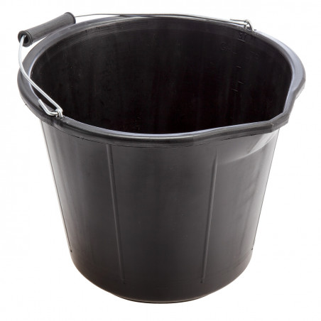 Lynwood BU201 Black Builders Bucket 15L