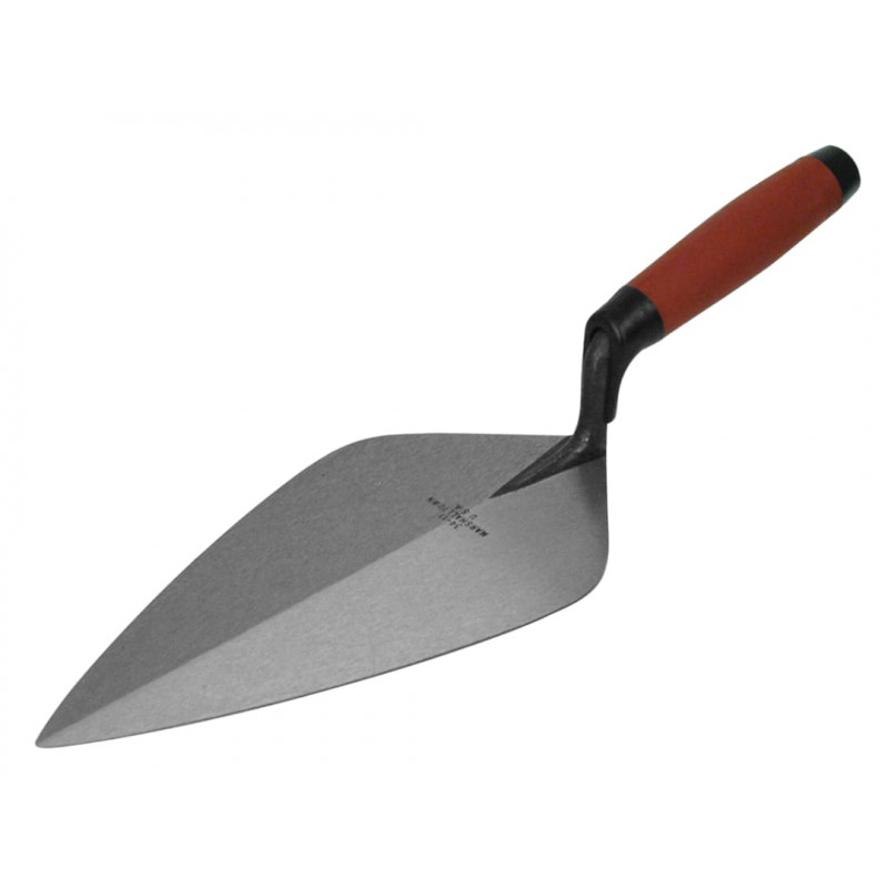 Marshalltown M3412D 34D Wide London Pattern Brick Trowel DuraSoft® Handle 12in Marshalltown M3412D 34D Wide London Pattern Brick Trowel DuraSoft® Handle 12in