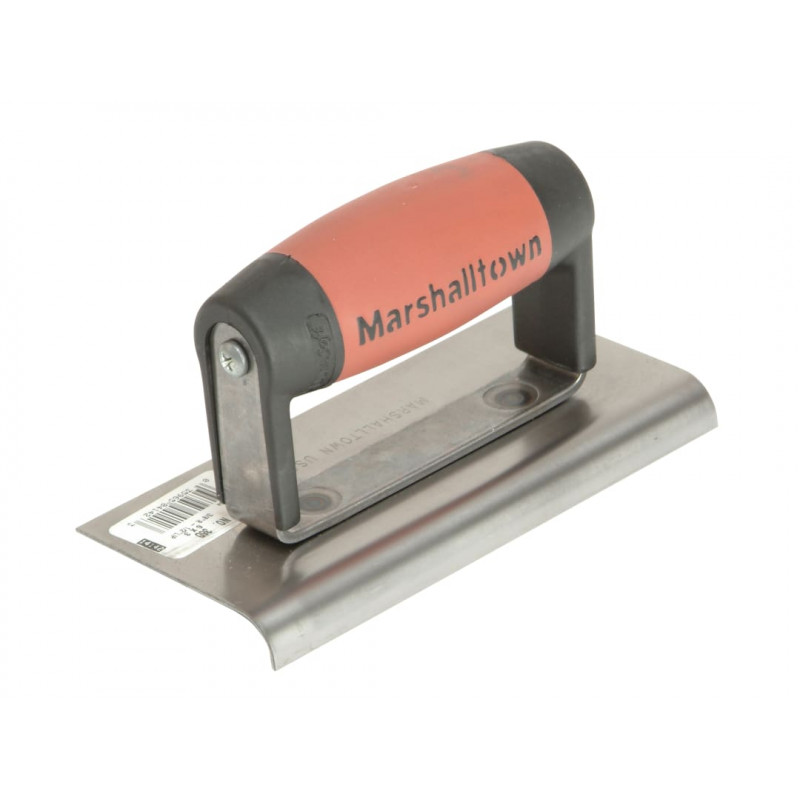 Marshalltown M36D Cement Edger Straight End DuraSoft® Handle 6 x 3in Marshalltown M36D Cement Edger Straight End DuraSoft® Handle 6 x 3in