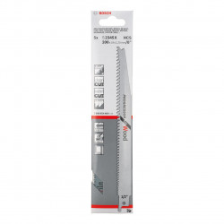 Bosch S2345X Progressor Reciprocating Saw Blade for Wood 200mm (Pack of 5)