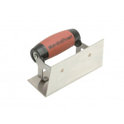 Marshalltown M65SSD 65SSD Stainless Steel Internal Corner Trowel Square DuraSoft® Handle