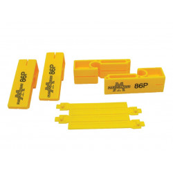 Marshalltown M86P 86P Plastic Line Blocks (Pack 4)