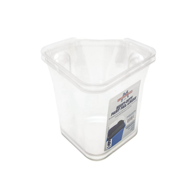 Marshalltown MHDPL6 Heavy-Duty Paint Pail Liners (Pack 6) Marshalltown MHDPL6 Heavy-Duty Paint Pail Liners (Pack 6)
