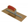 Marshalltown MPB7GSD Pre-Worn PermaShape® Finishing Gold S/S Trowel DuraSoft® 12 x 5in