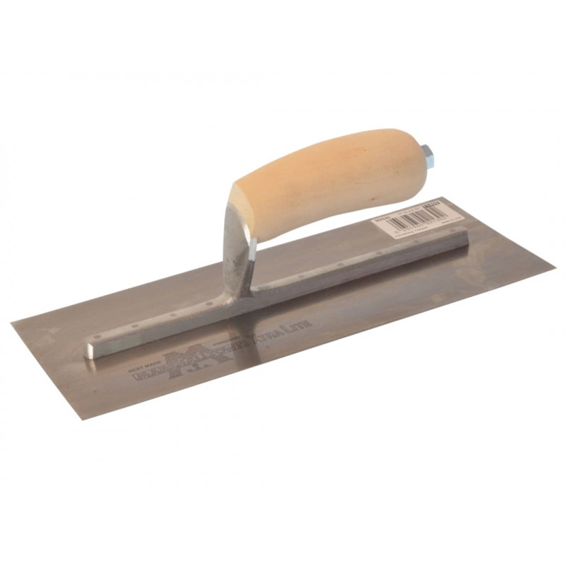 Marshalltown MXS4 Plasterer's Finishing Trowel Wooden Handle 11.1/2 x 4.3/4in Marshalltown MXS4 Plasterer's Finishing Trowel Wooden Handle 11.1/2 x 4.3/4in