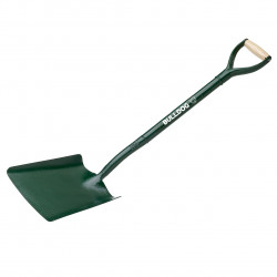 Bulldog 5SM2AM All Metal No.2 Square Mouth Shovel 28” (Pack of 5)