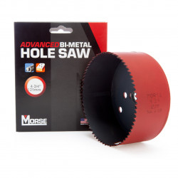 Morse MHS76 Advanced Bi Metal Hole Saw 121mm