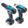 Makita CLX228AJ 12Vmax CXT Twin Pack 12V 2 x 2.0Ah
