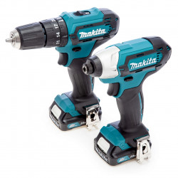 Makita CLX228AJ 12Vmax CXT Twin Pack 12V 2 x 2.0Ah