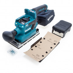 Makita DBO381ZU LXT Finishing Sander 18V Bare Unit