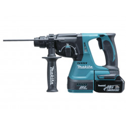Makita DHR242RTJ SDS Plus BL Hammer Drill 18V 2 x 5.0Ah Li-ion