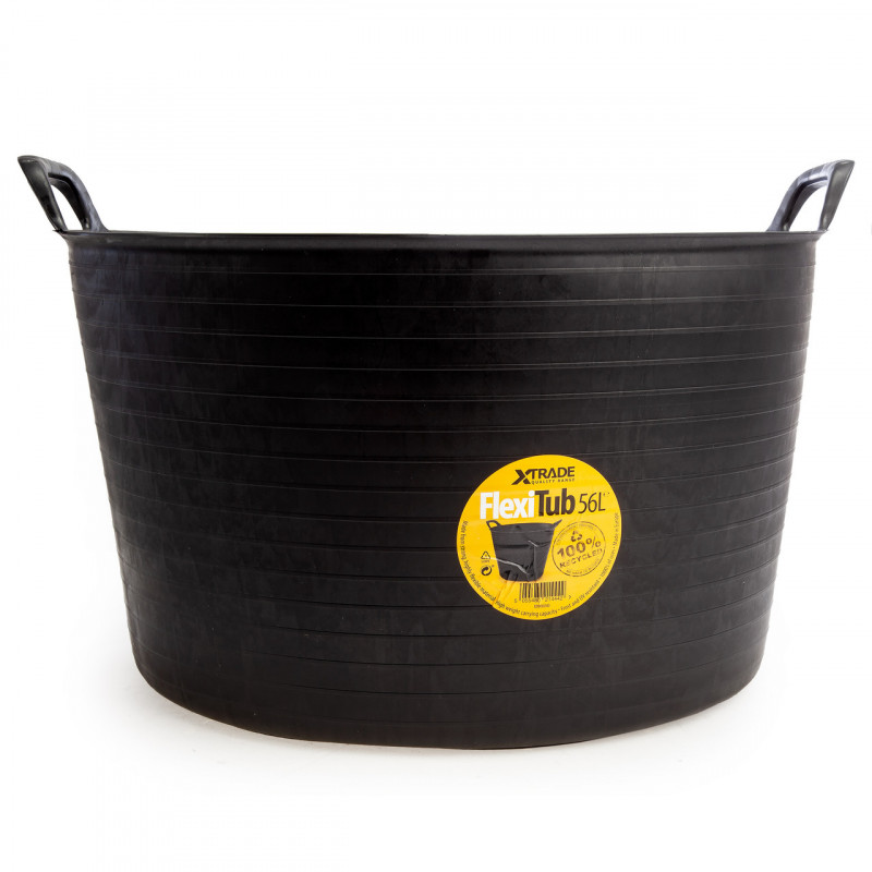 XTrade X0900040 Black Flexi-Tub 56L XTrade X0900040 Black Flexi-Tub 56L