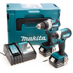 Makita DLX2507TJ LXT Brushless Combo Kit 18V 2 x 5.0Ah Li-ion