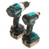 Makita DLX2507TJ LXT Brushless Combo Kit 18V 2 x 5.0Ah Li-ion