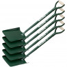Bulldog 5TM2AM All Metal No.2 Taper Mouth Shovel 28” (Pack of 5)