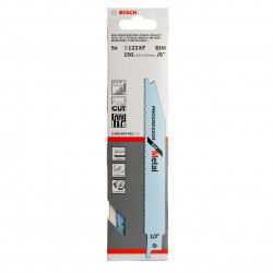 Bosch S123XF Progressor Reciprocating Saw Blade for Metal 150mm (Pack of 5)