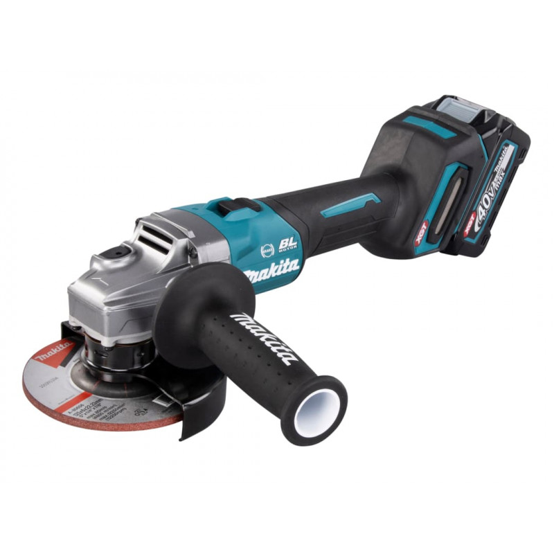 Makita GA005GD201 XGT 40Vmax BL Grinder 125mm 40V 2 x 2.5Ah Li-ion