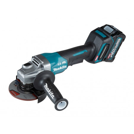 Makita GA012GD201 XGT® 40Vmax BL Paddle Switch Grinder 115mm 40V 2 x 2.5Ah Li-ion