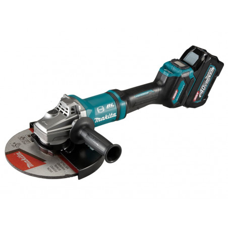 Makita GA038GT205 XGT 40Vmax BL Angle Grinder 230mm 40V 2 x 5.0Ah Li-ion