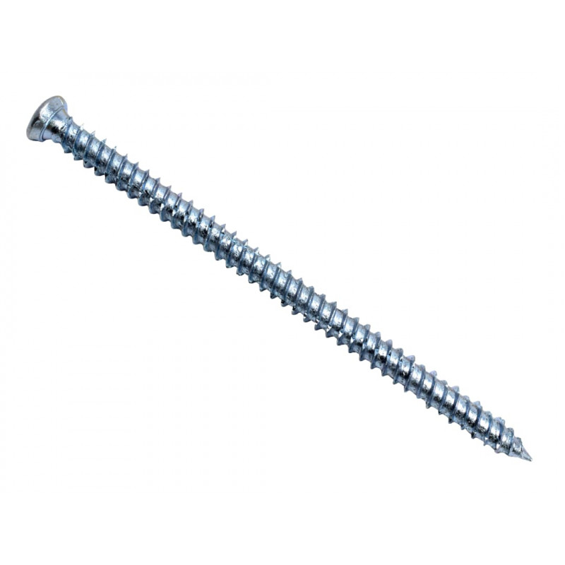 MASONMATE® 0869T75120 Self Tapping Concrete Frame Screw 7.5 x 120mm (100) MASONMATE® 0869T75120 Self Tapping Concrete Frame Screw 7.5 x 120mm (100)