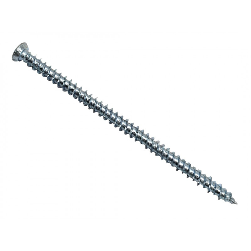 MASONMATE® 0869T75132 Self Tapping Concrete Frame Screw 7.5 x 132mm (100) MASONMATE® 0869T75132 Self Tapping Concrete Frame Screw 7.5 x 132mm (100)