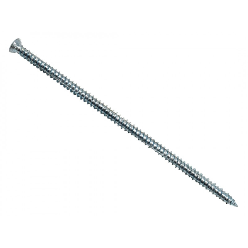 MASONMATE® 0869T75180 Self Tapping Concrete Frame Screw 7.5 x 180mm (100) MASONMATE® 0869T75180 Self Tapping Concrete Frame Screw 7.5 x 180mm (100)