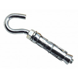 MASONMATE® 0865H6 Hook Bolt Shield Anchor M6 (50)