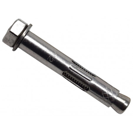 MASONMATE® 0839M580075SS Stainless Steel Hex Nut Sleeve Anchor M12 x 75mm (25)