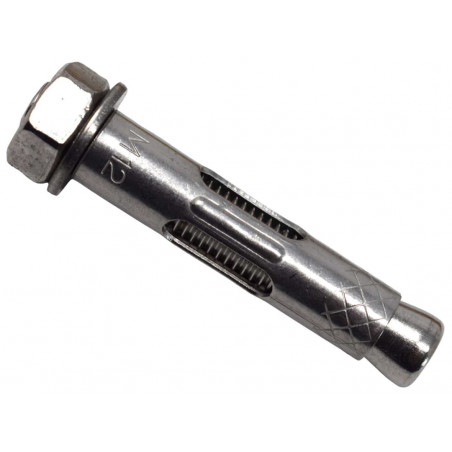 MASONMATE® 0839M580060SS Stainless Steel Hex Nut Sleeve Anchor M12 x 60mm (25)