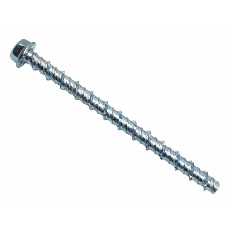 MASONMATE® 0856M490100 Flangehex Concrete Screwbolt M6 x 100mm (100) MASONMATE® 0856M490100 Flangehex Concrete Screwbolt M6 x 100mm (100)