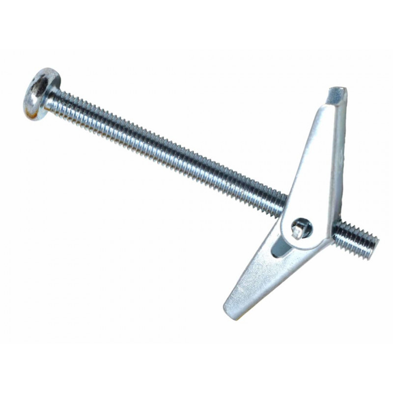 MASONMATE® 0862M490075 Spring Toggle & Screw M6 x 75mm (50) MASONMATE® 0862M490075 Spring Toggle & Screw M6 x 75mm (50)