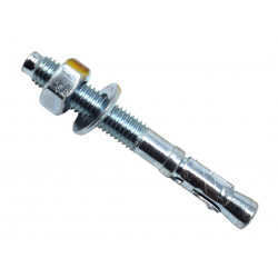 MASONMATE® 0841ETA580100 Zinc Plated Through Bolt M12 x 100mm (50)