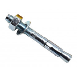 MASONMATE® 0841ETA540065 Zinc Plated Through Bolt M8 x 65mm (100)