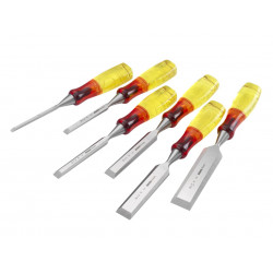 IRWIN® Marples® TM373/S6 M373 Bevel Edge Chisel Splitproof Handle Set, 6 Piece